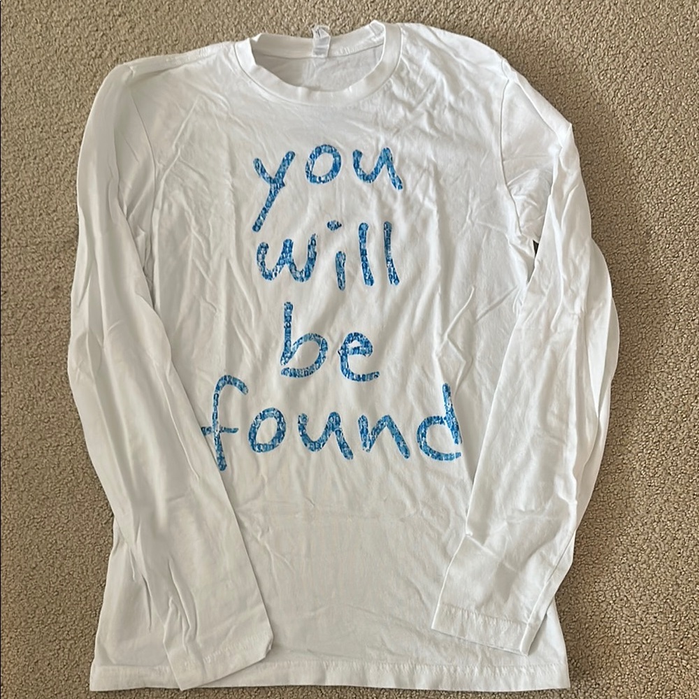 Original Cast Dear Evan Hansen Long Sleeve Shirt official merch